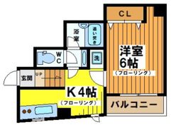 エスブリュートの間取り画像