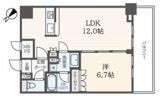 フェルテ中野の間取り画像