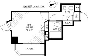 ダイアパレス池尻大橋の間取り画像