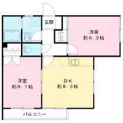 エルガーデンの間取り画像