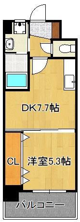 ルミエドール戸畑の間取り画像