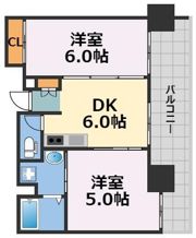 グレイスフル桜川の間取り画像