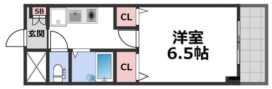 オークハイツの間取り画像