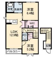 シャーメゾンみずほ A棟の間取り画像