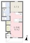 GALLERY HOUSE 衣山 Aの間取り画像