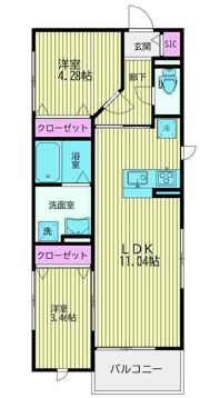 アーツ駒込の間取り画像