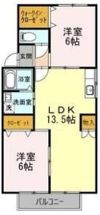 メゾン ノア Aの間取り画像