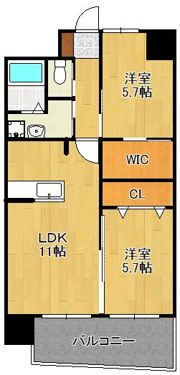 Fu-ton4祇園さくら坂の間取り画像