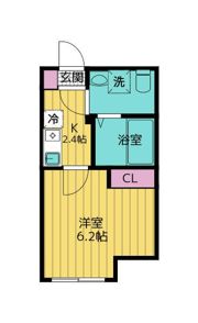 フローライト北千住の間取り画像