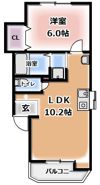メゾン貞光Ⅲの間取り画像