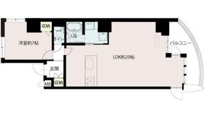 PLATINE Tower 馬車道の間取り画像