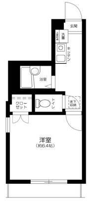 KTS笹塚の間取り画像