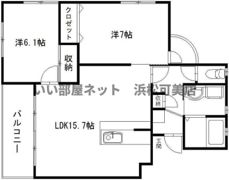 ベルフォレストの間取り画像