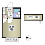 中野ハイムの間取り画像