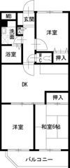 ロイヤル二俣川C棟の間取り画像