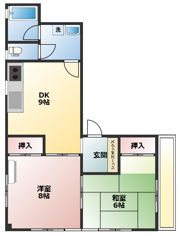 栗田ビルの間取り画像