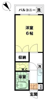 モリヤパレスの間取り画像