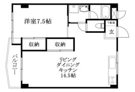 ビージョイマンション5号館の間取り画像