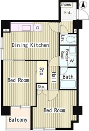 リヴィエール多摩の間取り画像