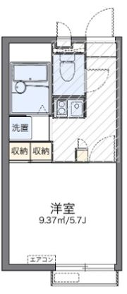 レオパレストリメゾンの間取り画像
