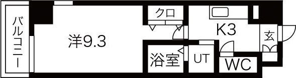 ISM今池(イズムイマイケ)/(旧ウィルテラス今池)の間取り画像