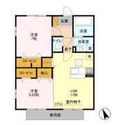 ルーチェ南八幡の間取り画像