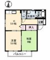 クレール五日市駅前 D棟の間取り画像