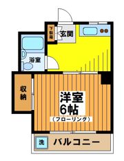 メゾンファミールの間取り画像
