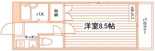 ヴェルメゾン大宅の間取り画像