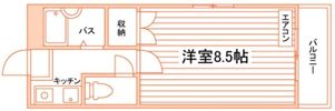 ヴェルメゾン大宅の間取り画像