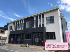 所沢市大字荒幡 アパート新築工事の外観画像