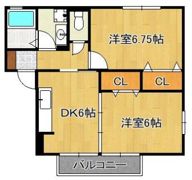 シャトン・アイA棟の間取り画像