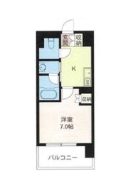 オーキッドレジデンス品川の間取り画像