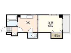 メゾン弥山の間取り画像