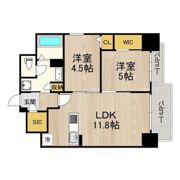 ルフォンプログレ新町の間取り画像