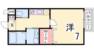 ワコーレヴィータ神戸グランパルクの間取り画像