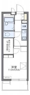 レオパレス白ゆりの間取り画像