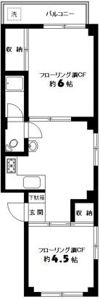 善福寺マウナハレの間取り画像