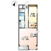 ダイヤモンドKの間取り画像