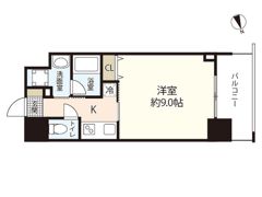 ブリリアンクラス河原町の間取り画像