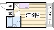 カサベラ神戸の間取り画像