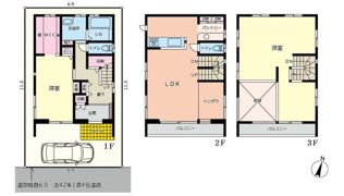 瑞江貸家の間取り画像