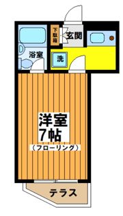 マイスタークエーレ西新宿の間取り画像