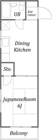 ユーコート東長崎の間取り画像