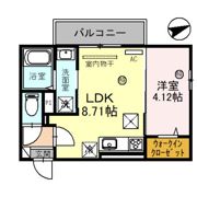 プラートコート今津の間取り画像