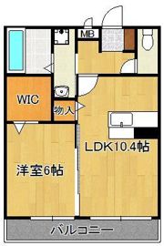 リアン ド ファミーユA棟の間取り画像