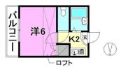 メゾン和泉北の間取り画像