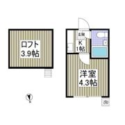 ニューハウス志木の間取り画像