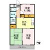 長瀬第三マンションの間取り画像