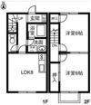 WHITE BELL Cの間取り画像